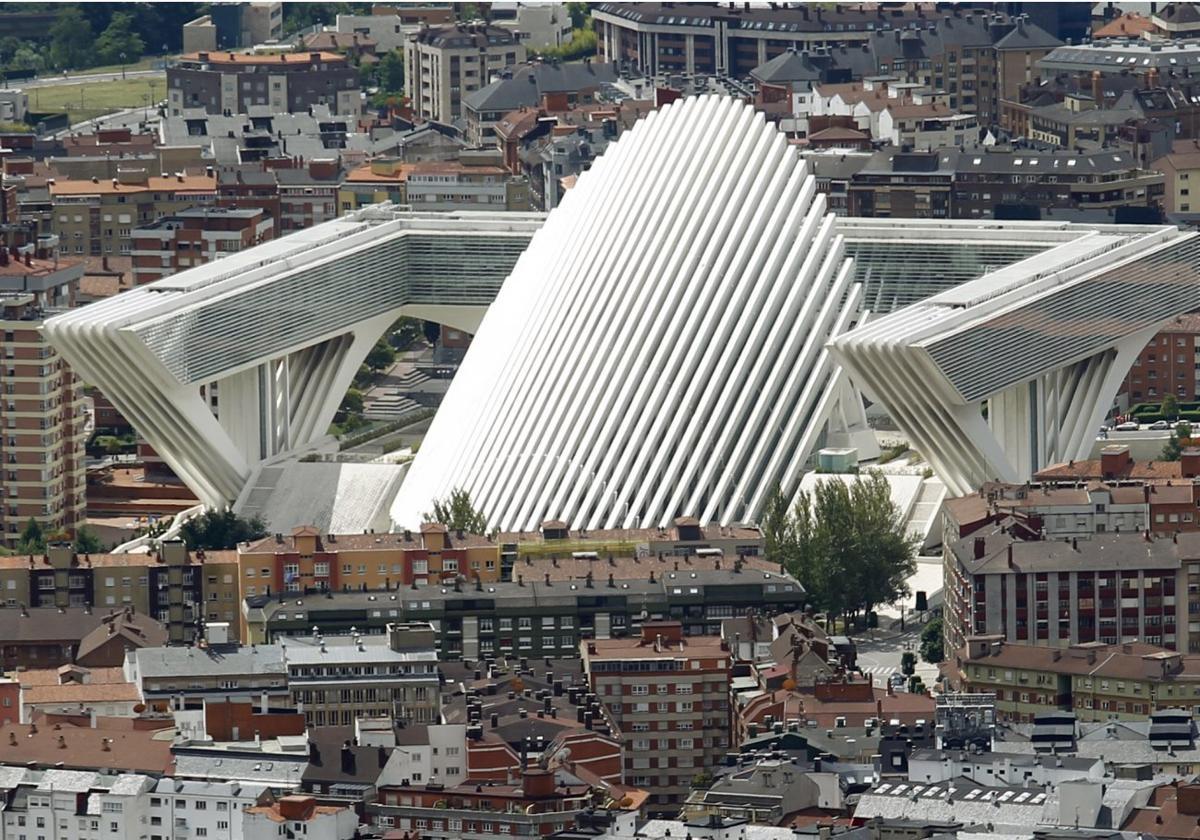 El edificio diseñado por Santiago Calatrava.