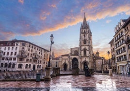 La catedral de Oviedo es uno de los puntos imprescindibles de la ciudad.