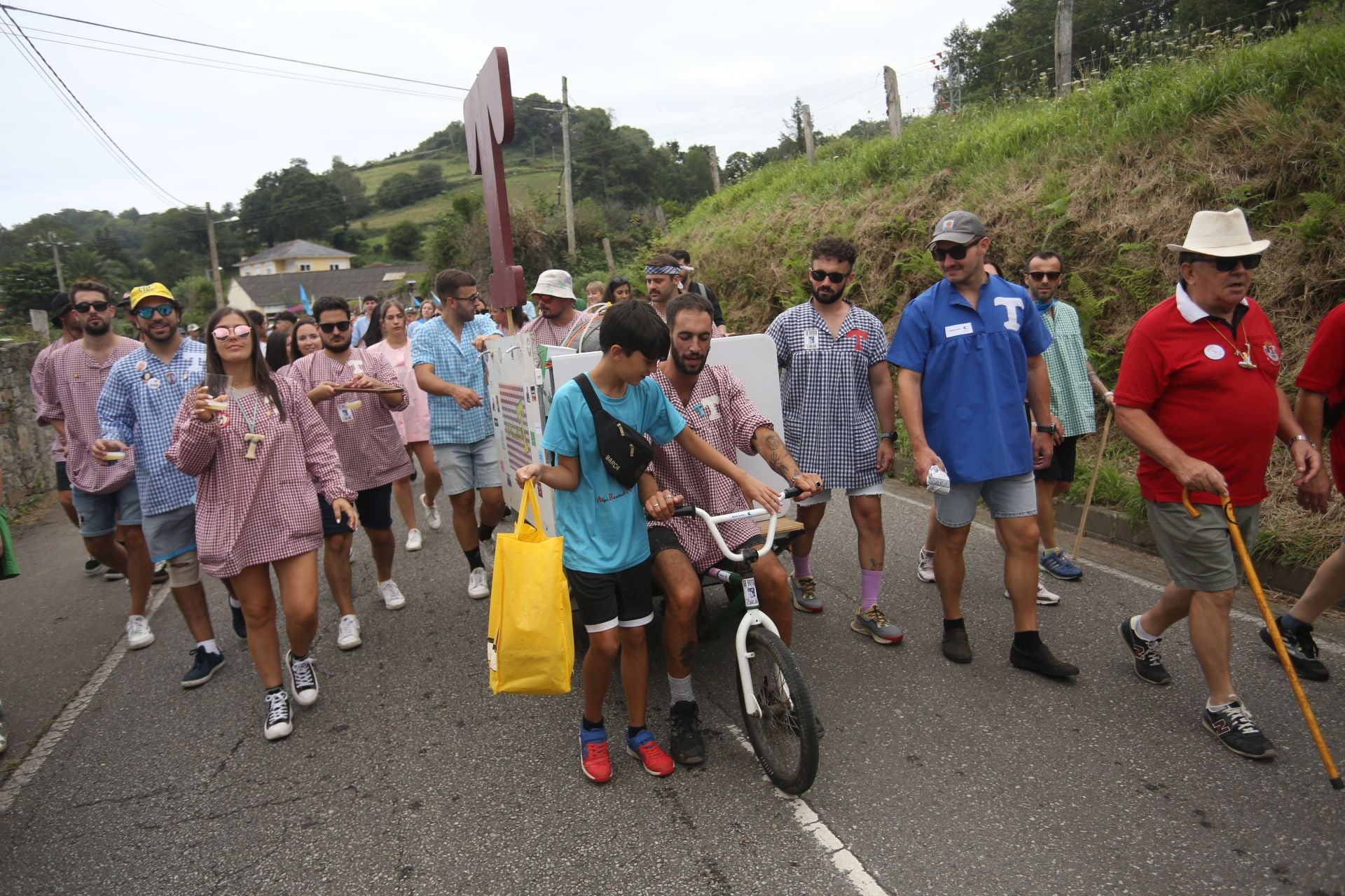 La romería de San Timoteo llena Luarca