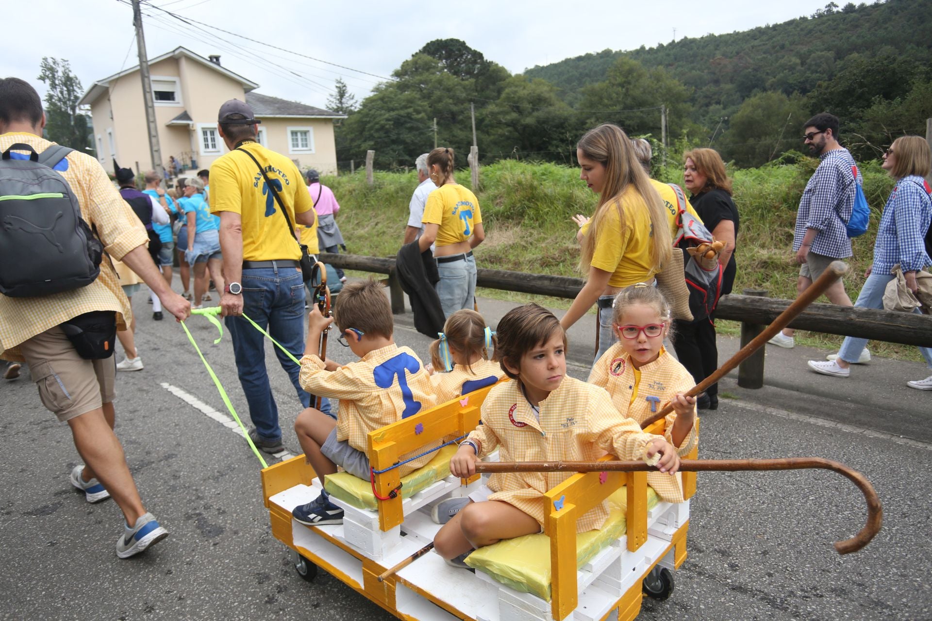 La romería de San Timoteo llena Luarca