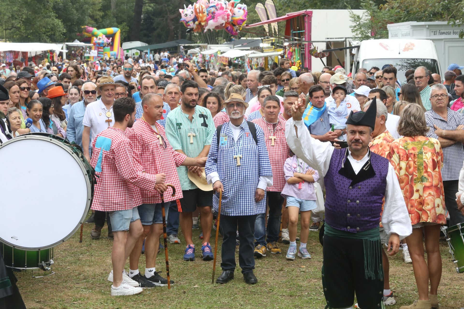 La romería de San Timoteo llena Luarca