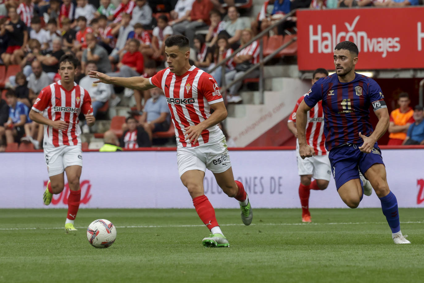 Las mejores jugadas del Sporting - Eldense