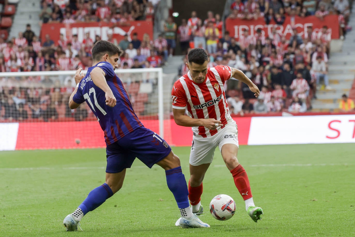 Las mejores jugadas del Sporting - Eldense