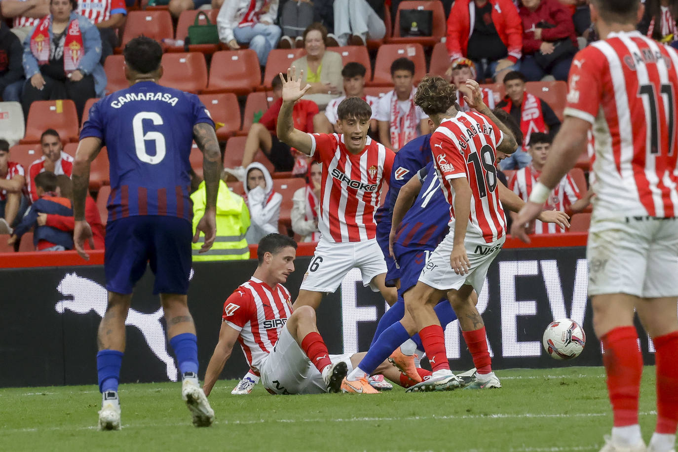 Las mejores jugadas del Sporting - Eldense