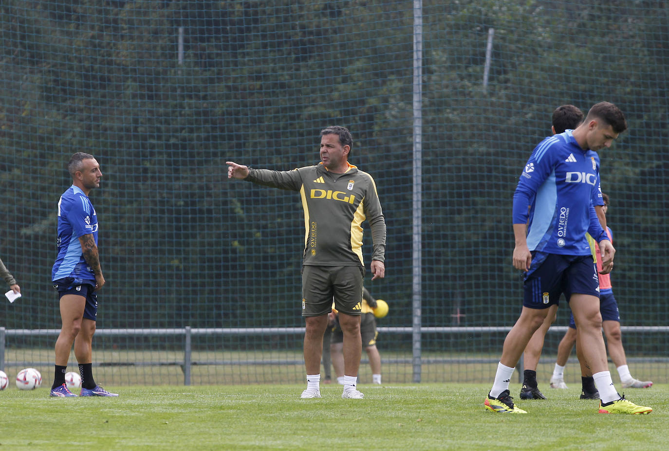 Entrenamiento del Real Oviedo (29/08/2024)