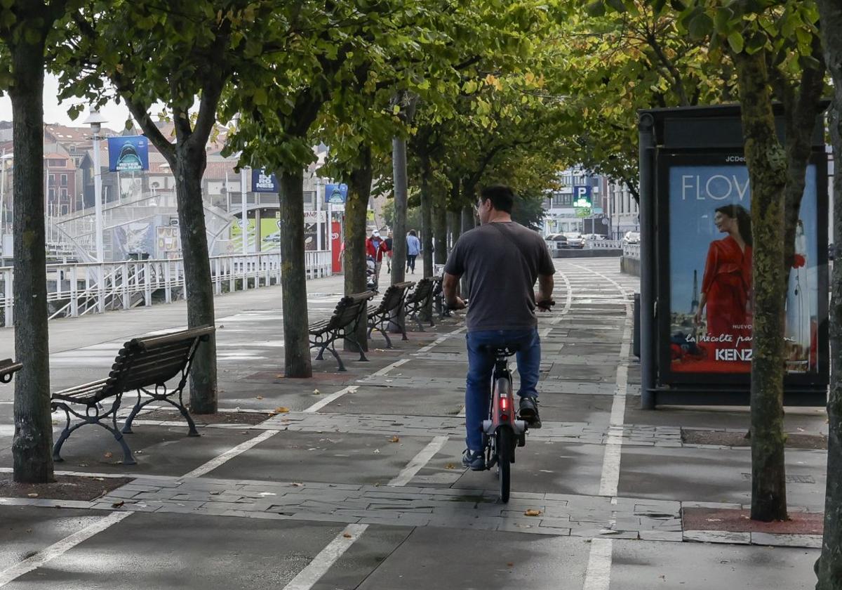 El carril bici de Rodríguez San Pedro se separará de la zona peatonal.