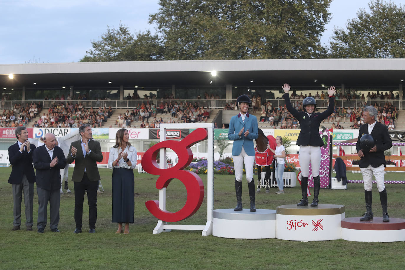 Última jornada del concurso hípico en Gijón