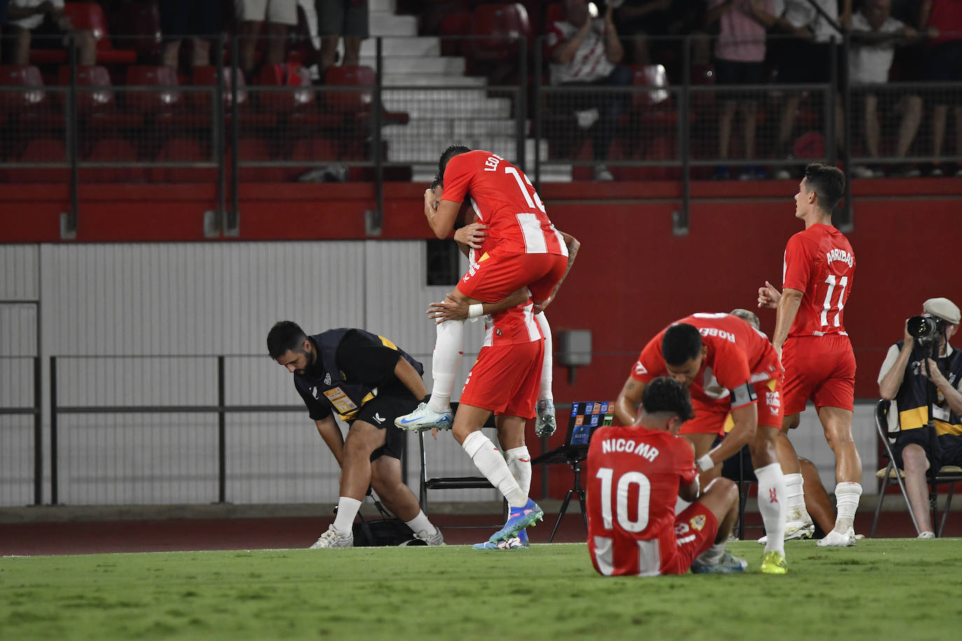 Las mejores imágenes del Almería - Sporting