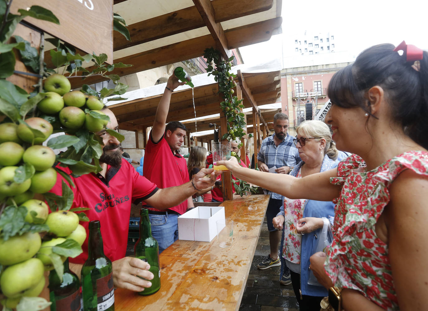 Broche de oro para la Fiesta de la Sidra de Gijón