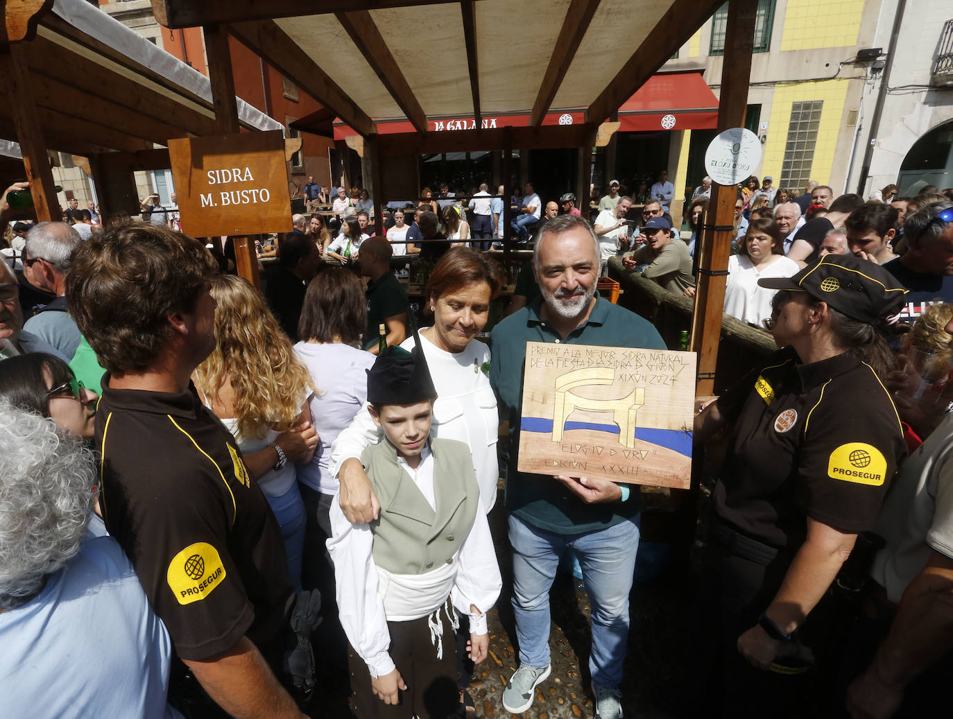 Broche de oro para la Fiesta de la Sidra de Gijón