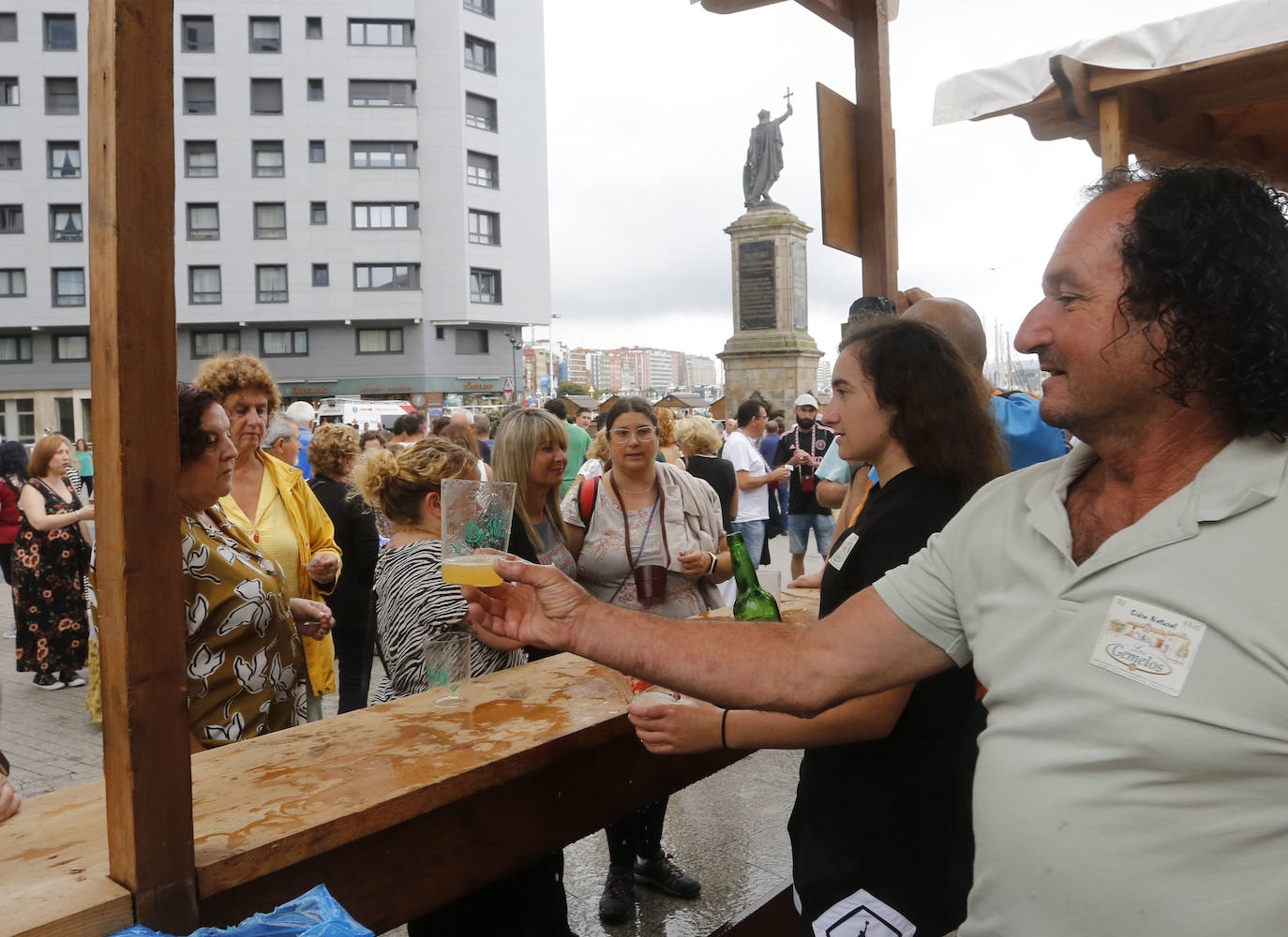 Broche de oro para la Fiesta de la Sidra de Gijón