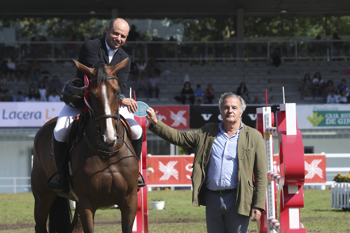 Última jornada del concurso hípico en Gijón