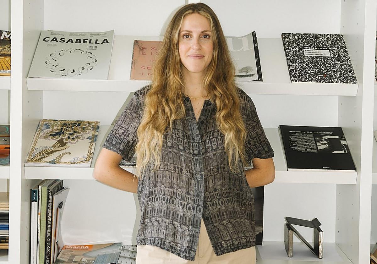 La diseñadora Paula Currás ya está en Madrid preparada para lucir su colección.
