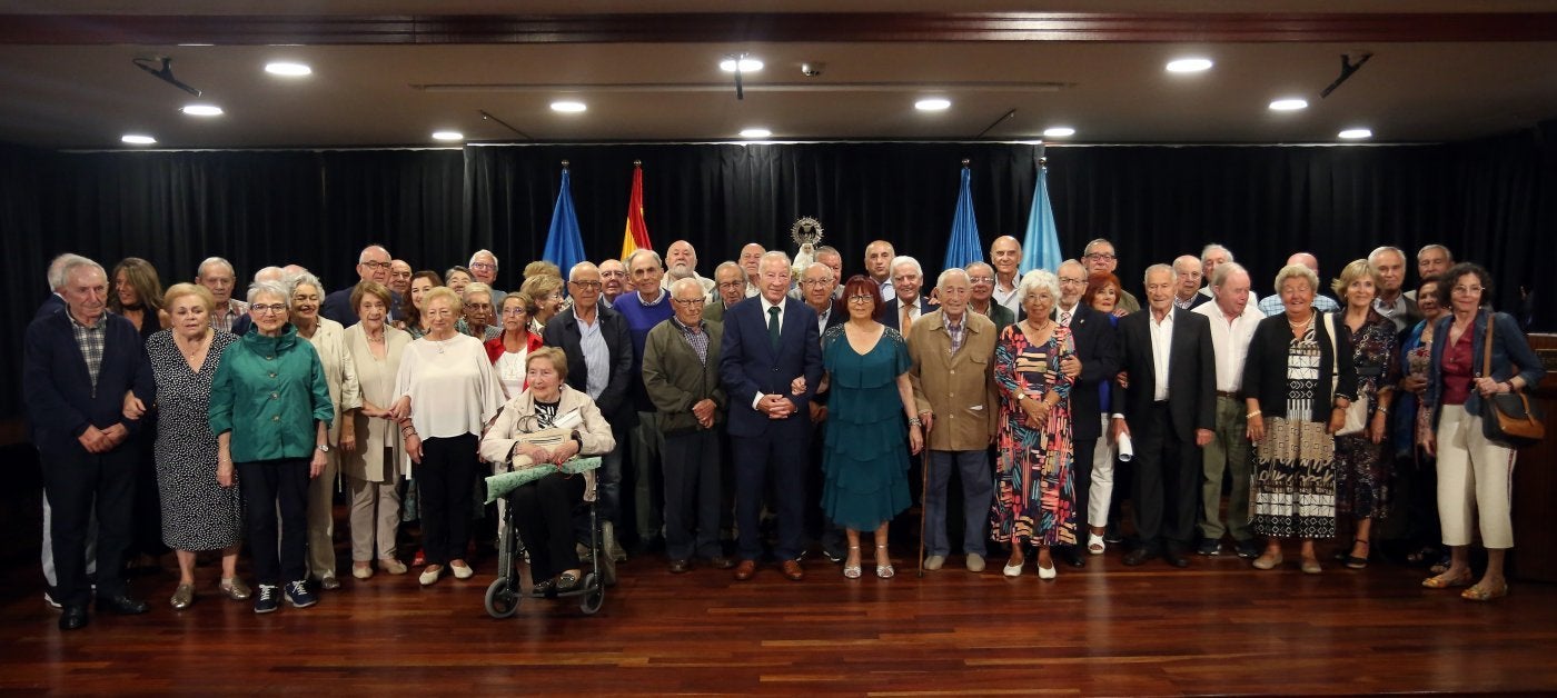 Los 'Socios de Mérito' representan el valor de la fidelidad al Centro Asturiano.