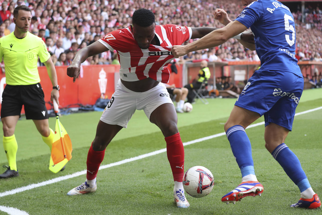 Las mejores jugadas del Sporting de Gijón - Real Oviedo