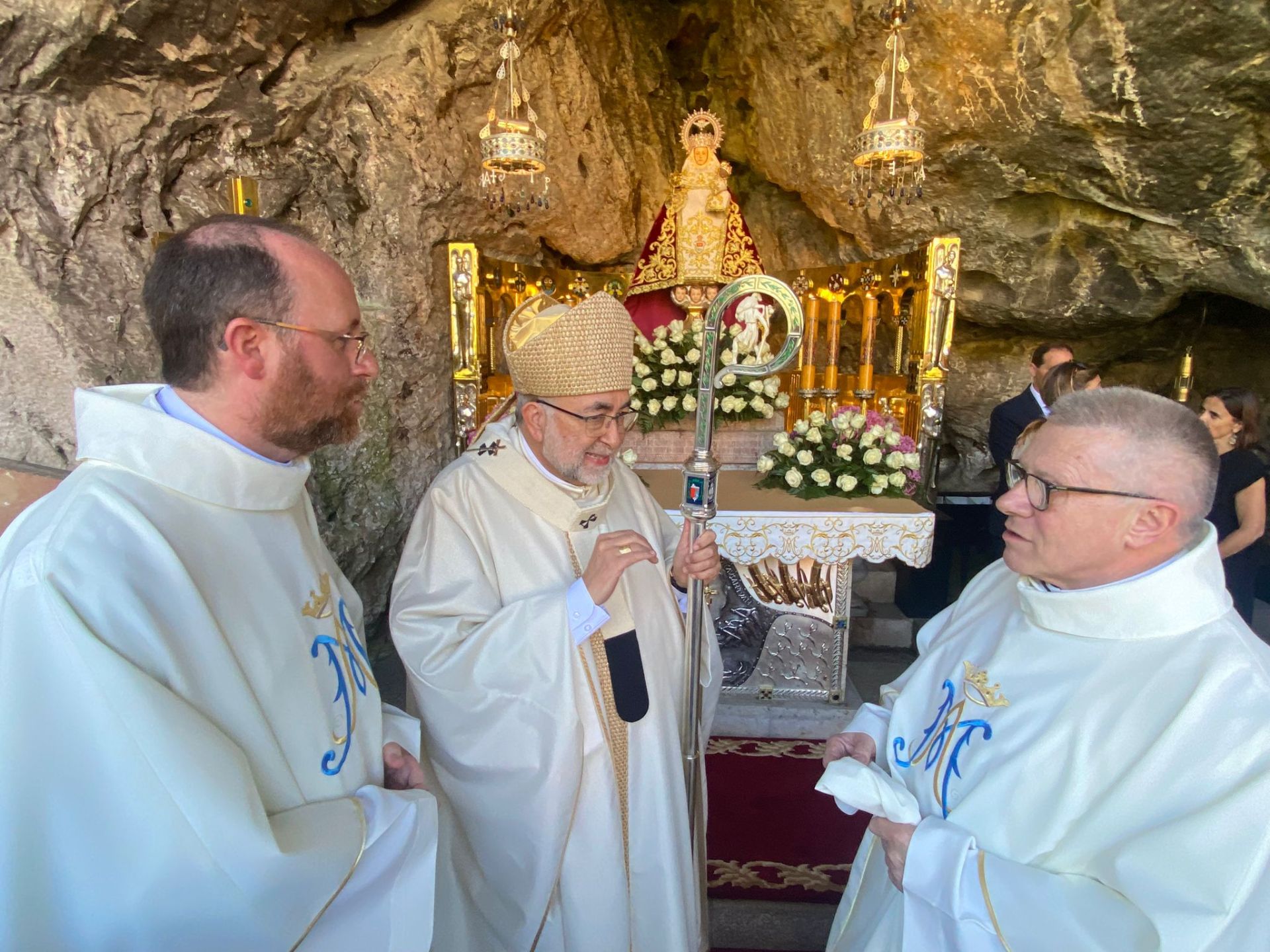 David Cueto, nuevo abad de Covadonga