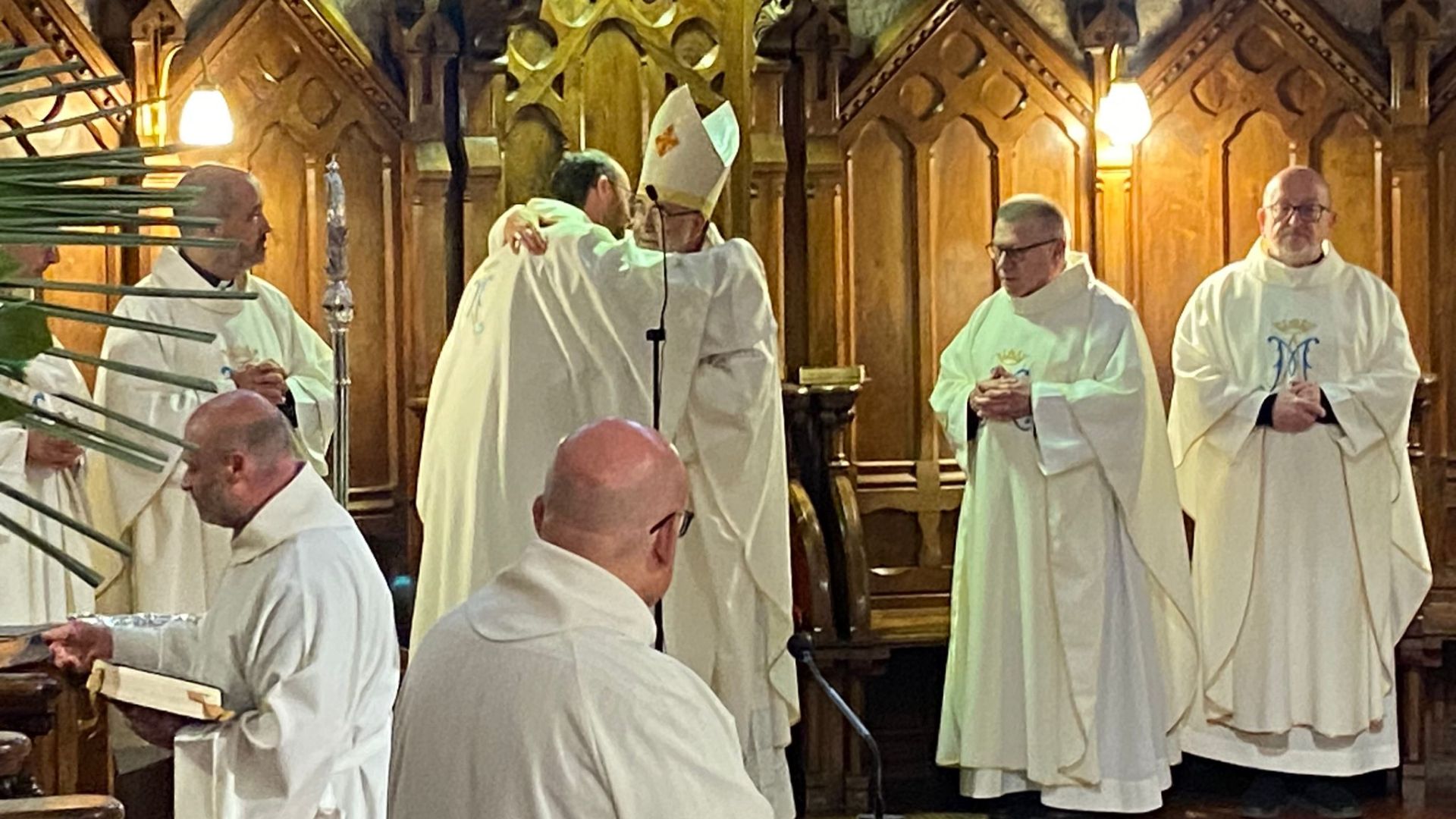 David Cueto, nuevo abad de Covadonga