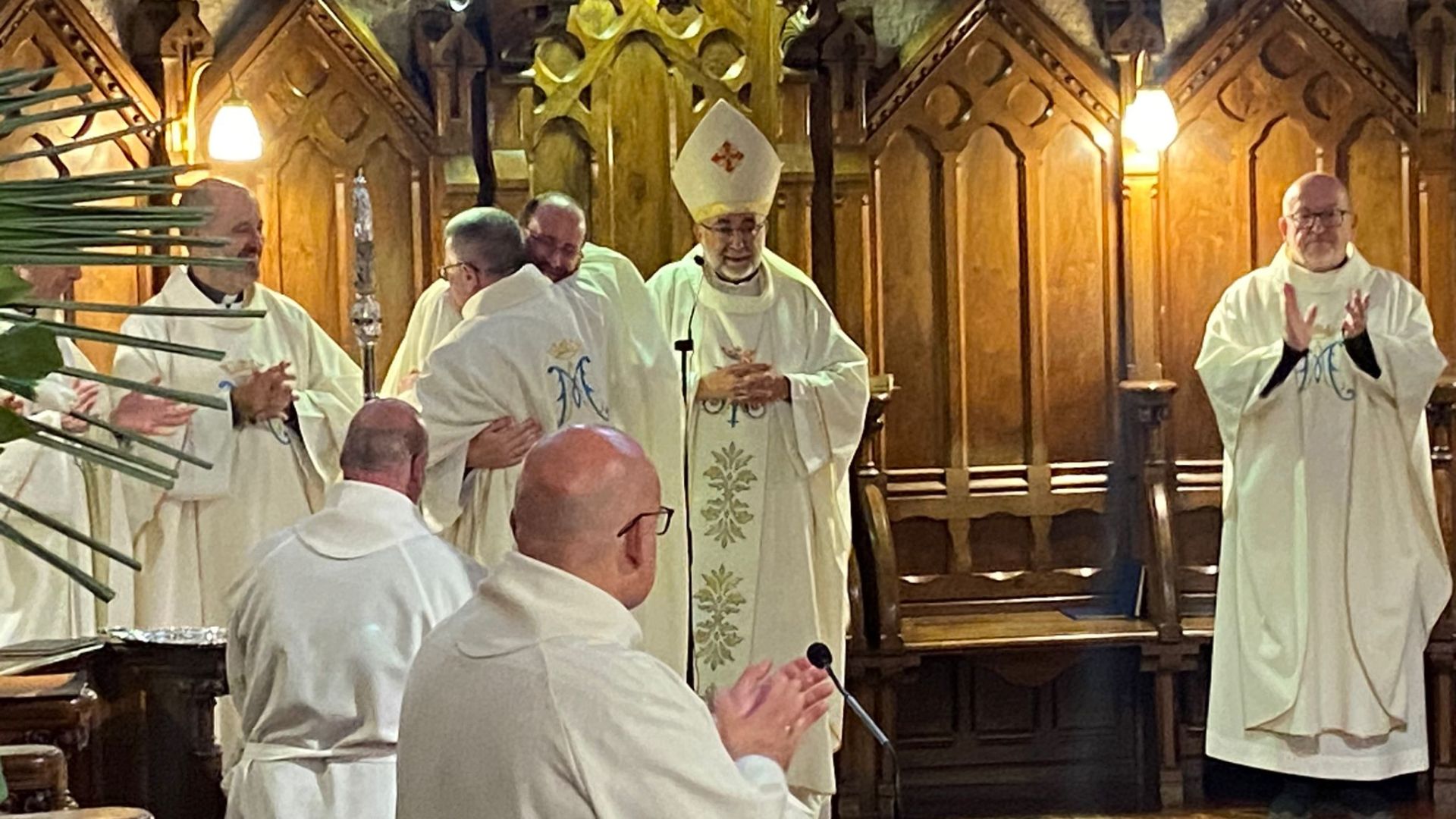 David Cueto, nuevo abad de Covadonga