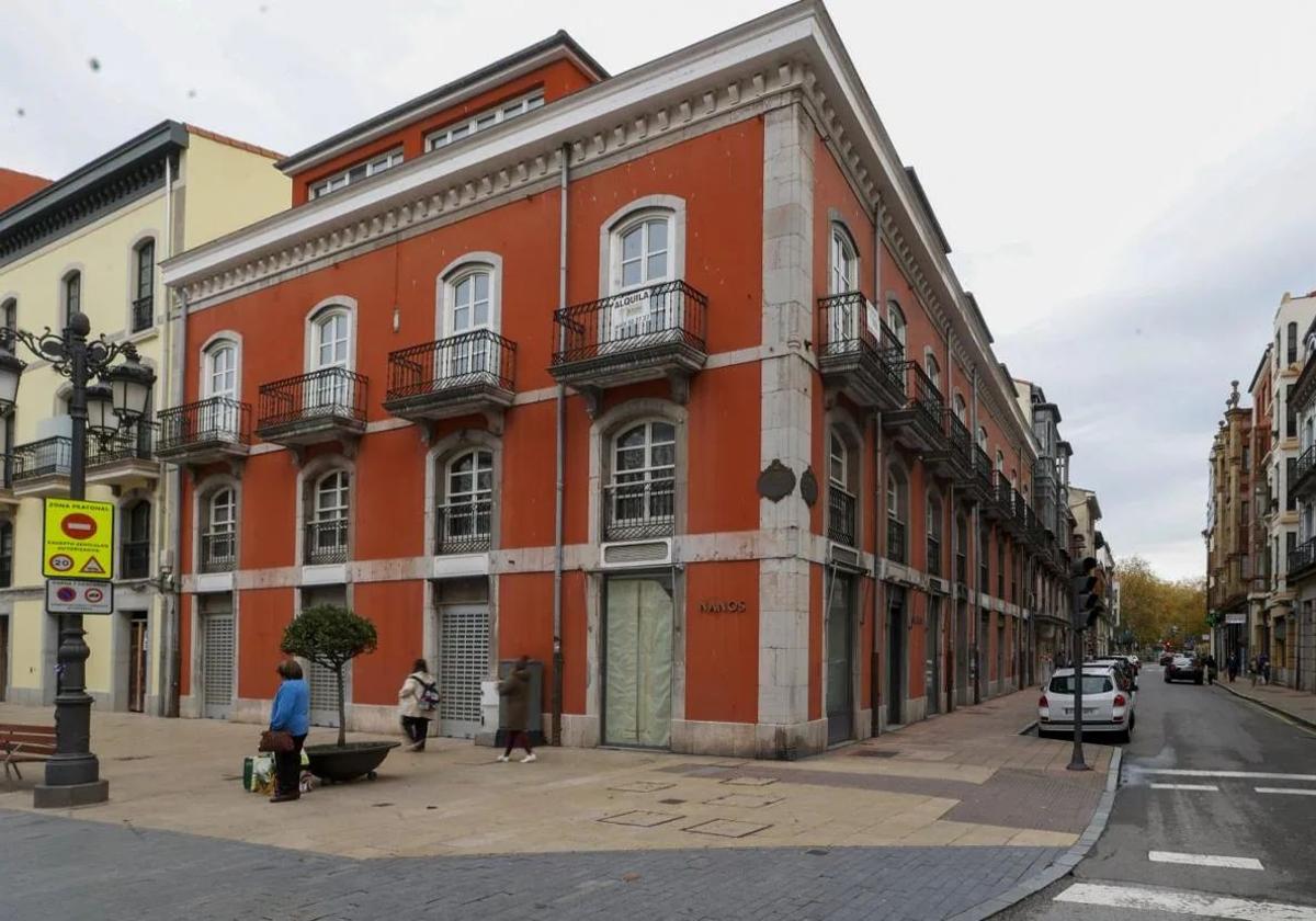 Calle La Cámara de Avilés, donde fue localizada la menor.