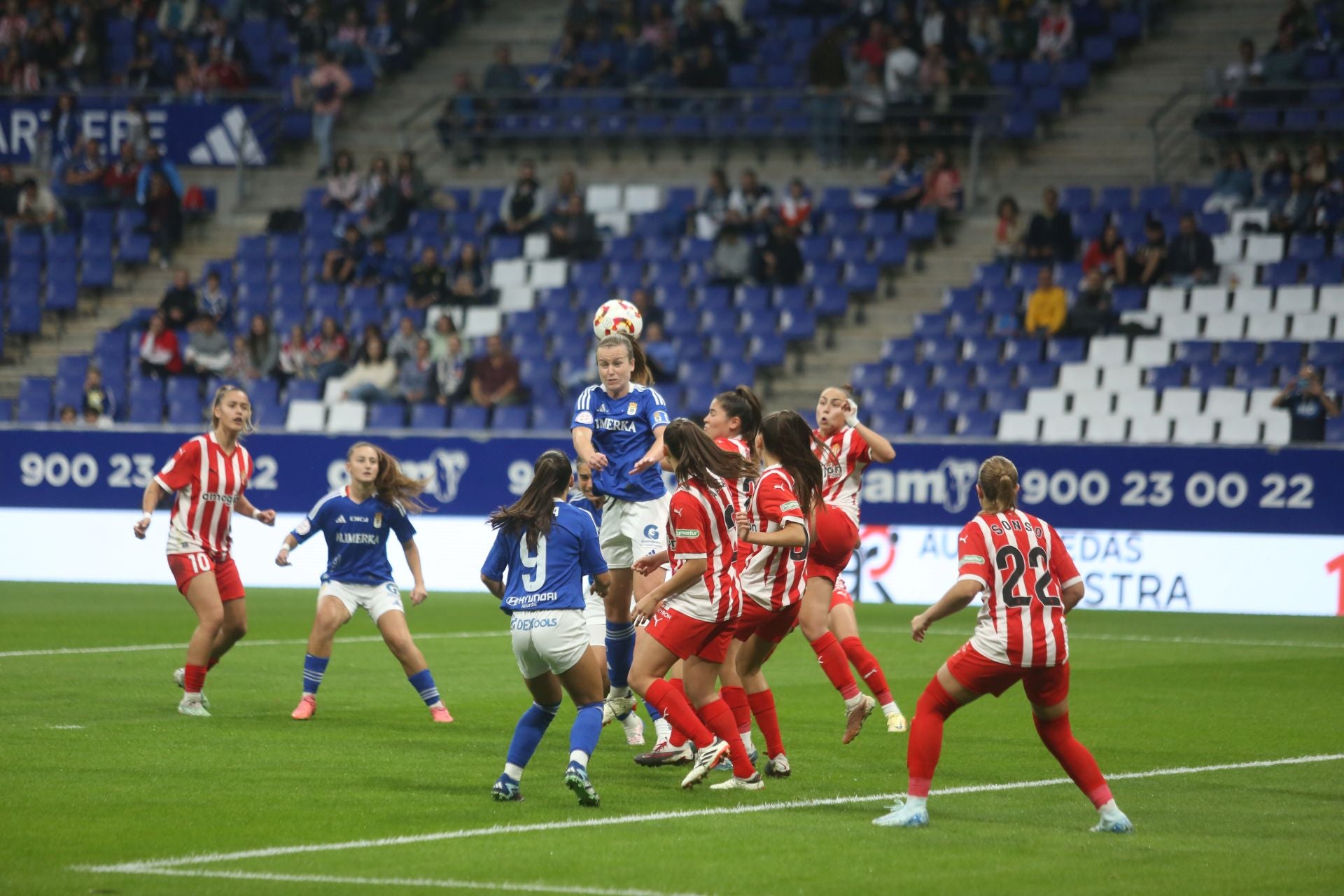 Las mejores imágenes del Real Oviedo - Sporting de Gijón