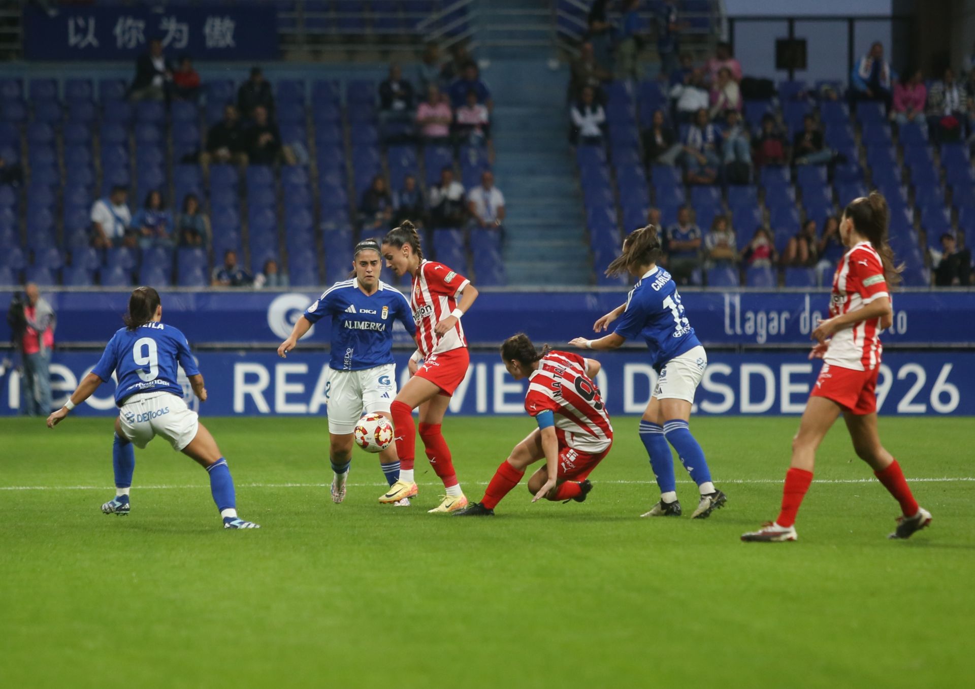 Las mejores imágenes del Real Oviedo - Sporting de Gijón