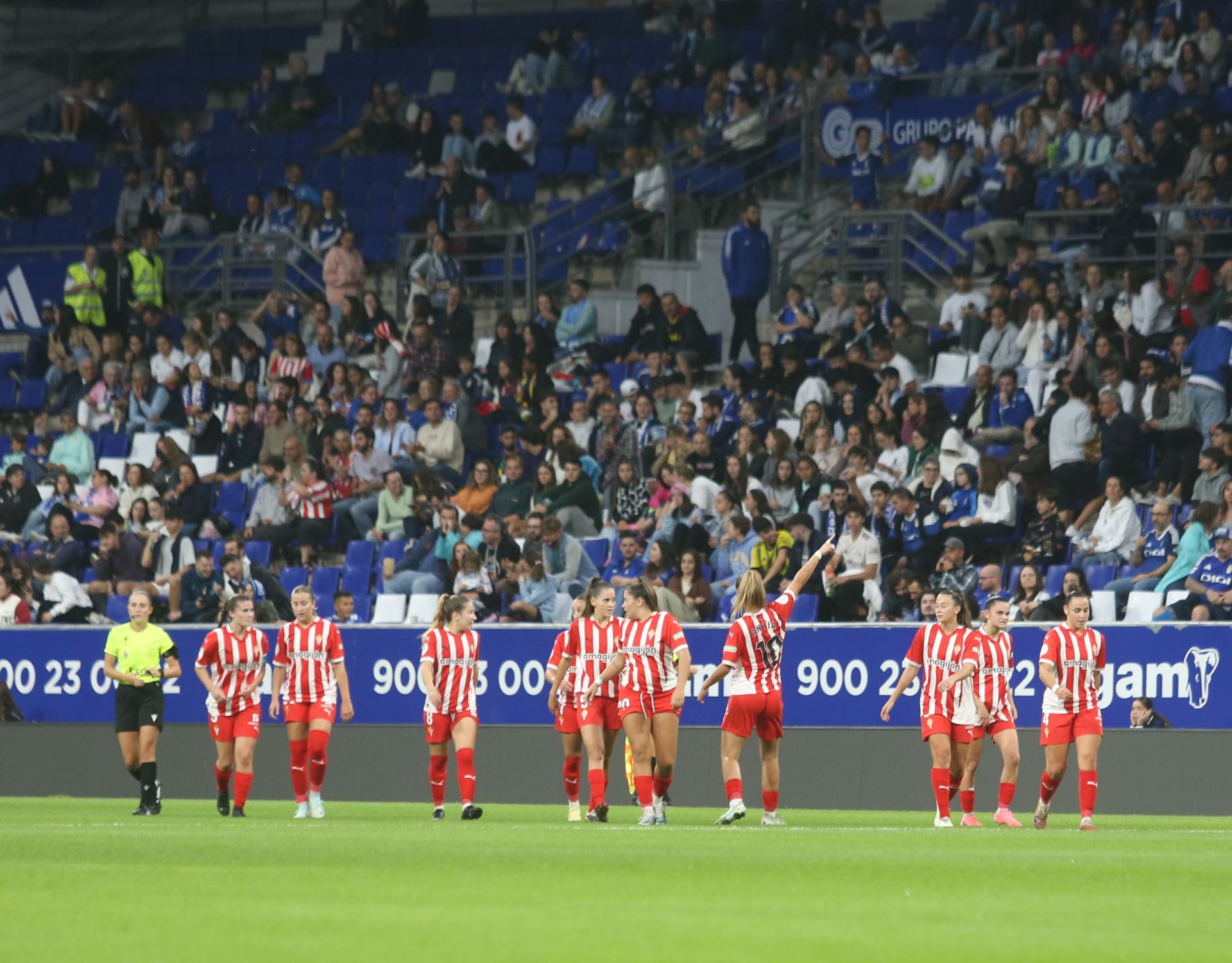 Las mejores imágenes del Real Oviedo - Sporting de Gijón