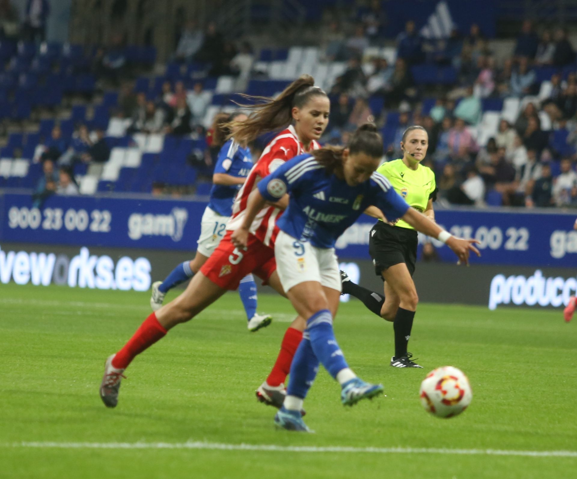 Las mejores imágenes del Real Oviedo - Sporting de Gijón