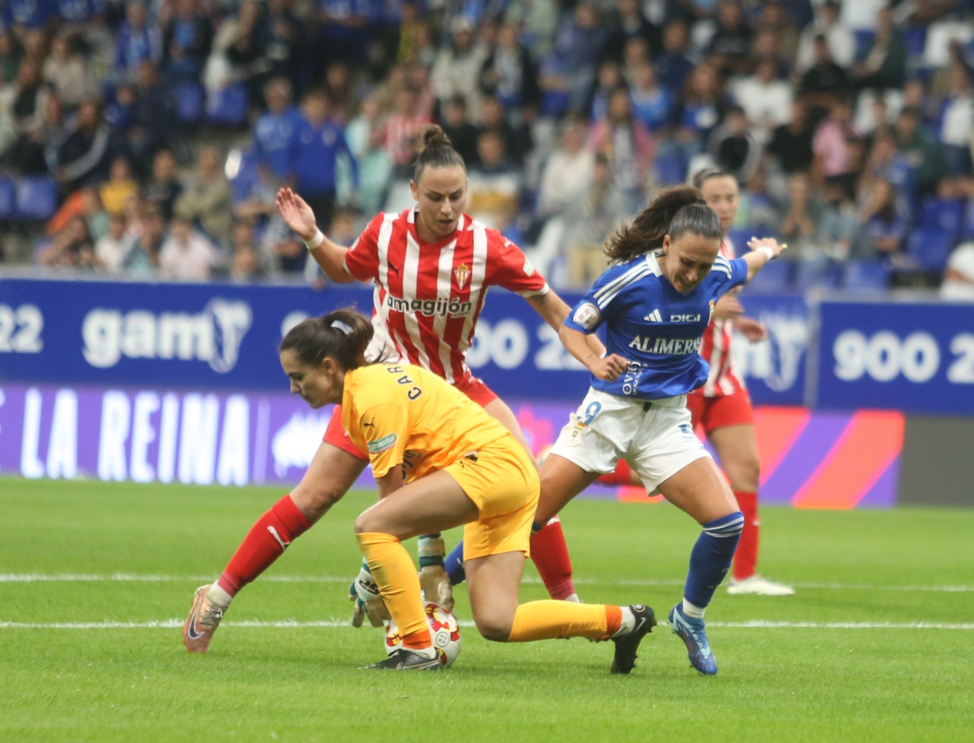 Las mejores imágenes del Real Oviedo - Sporting de Gijón