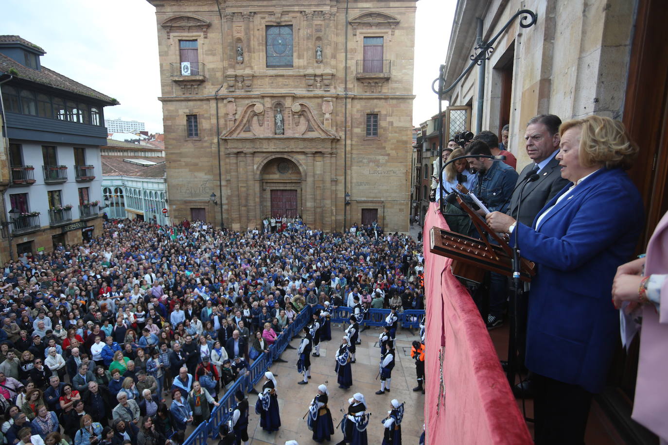 El pregón de San Mateo abre las fiestas en Oviedo