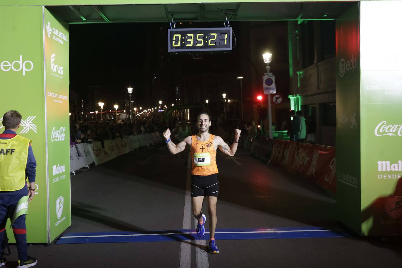 EDP Carrera Nocturna de Gijón en imágenes