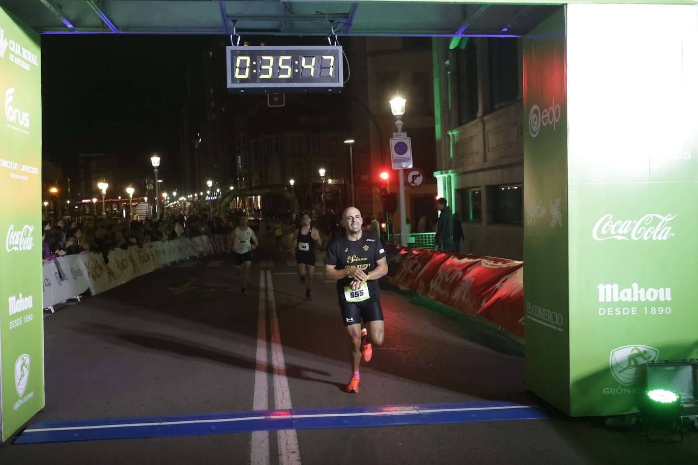 EDP Carrera Nocturna de Gijón en imágenes