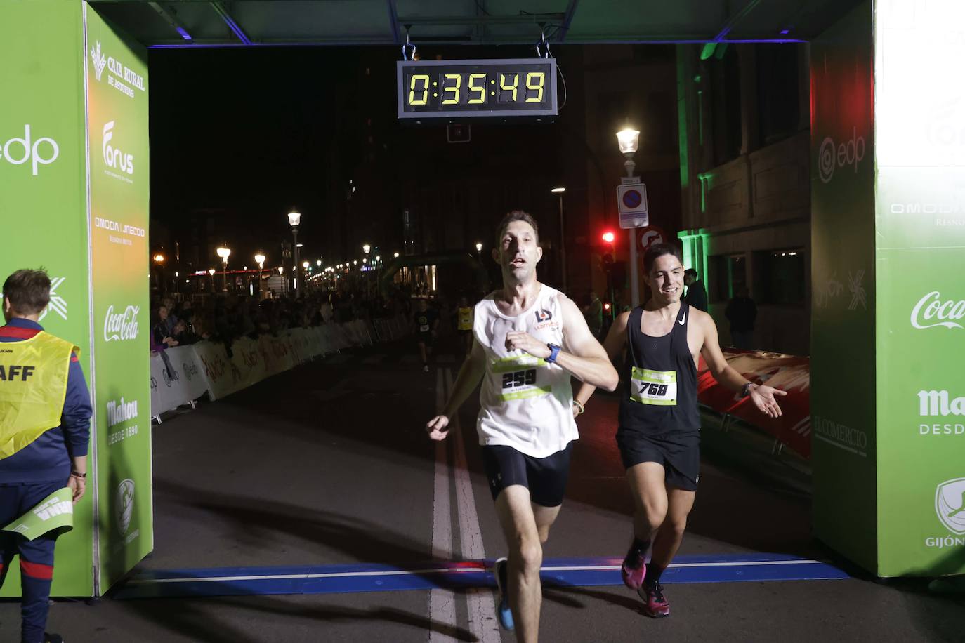 EDP Carrera Nocturna de Gijón en imágenes