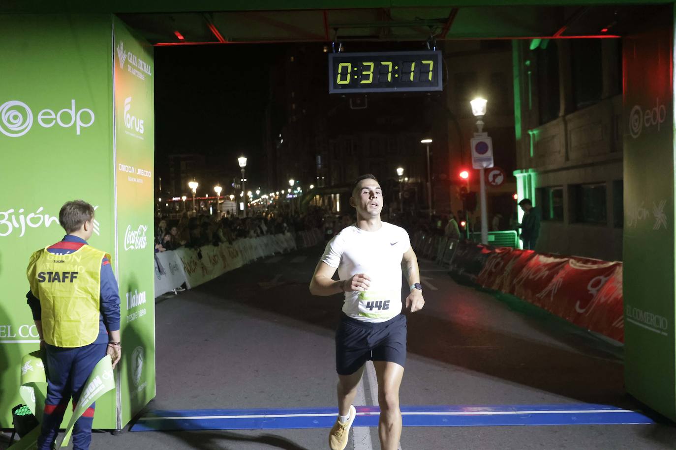 EDP Carrera Nocturna de Gijón en imágenes