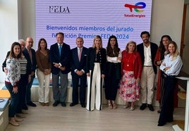 El jurado de los premios FEDA.