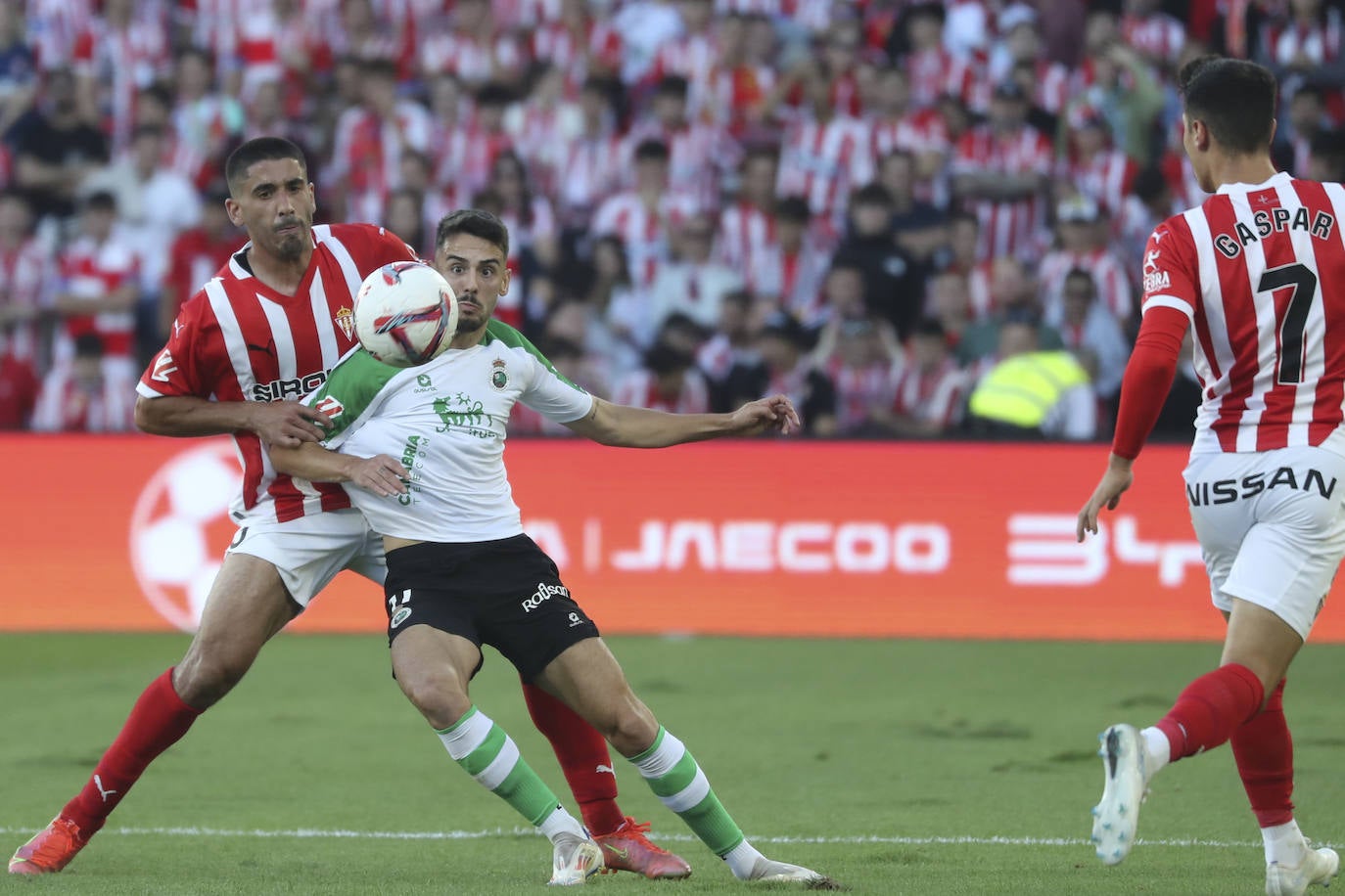 Las mejores jugadas del Racing de Santander - Sporting de Gijón