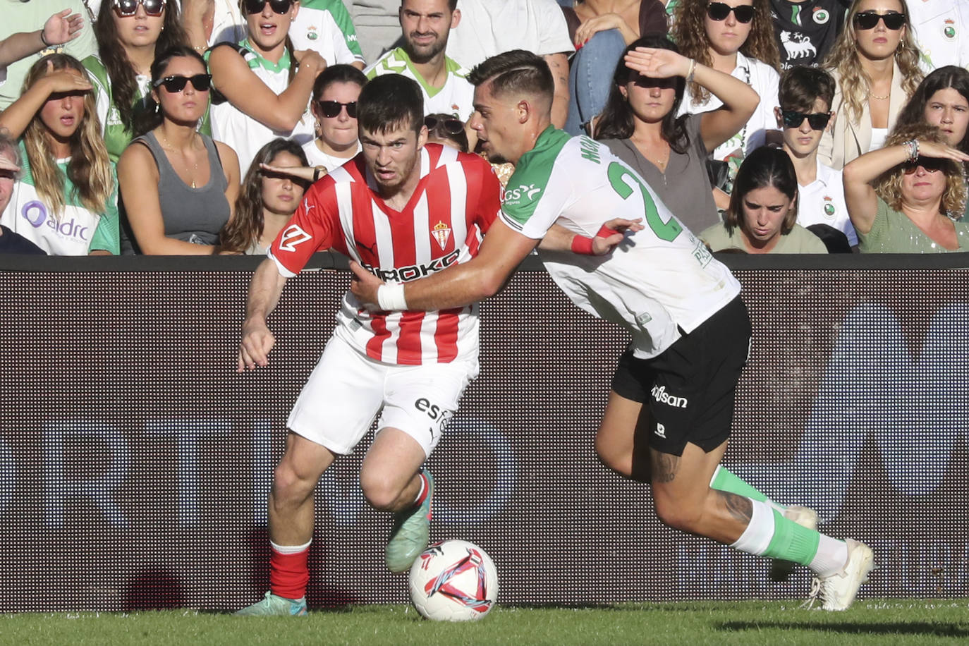 Las mejores jugadas del Racing de Santander - Sporting de Gijón