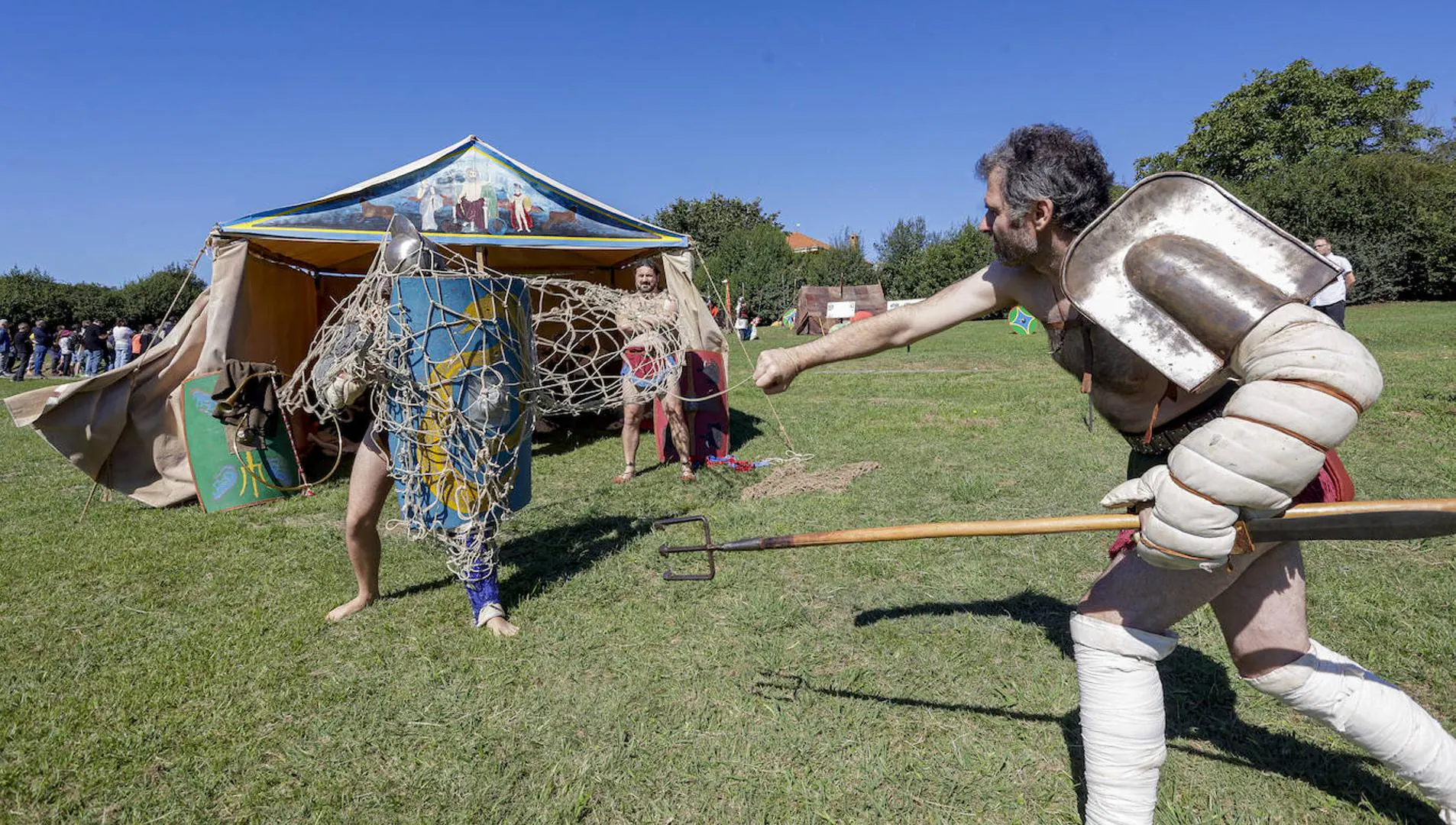 La villa de Veranes se transforma en la Antigua Roma | El Comercio: Diario de Asturias