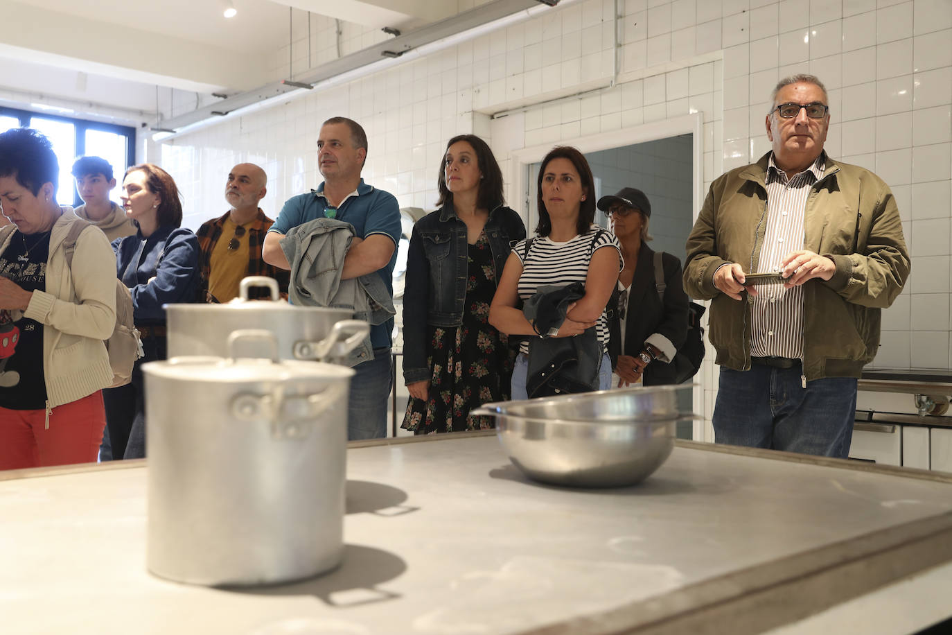 Los antiguos fogones de la Laboral encienden la curiosidad