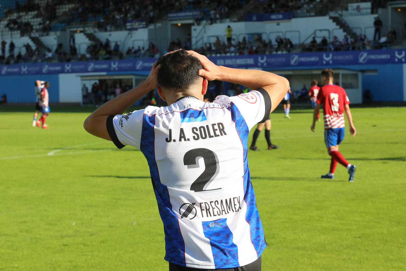 Las imágenes que deja el partido entre el Real Avilés y el Llanera