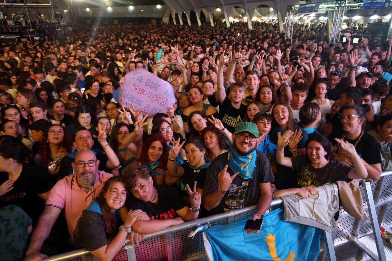 Melendi desata la locura en San Mateo