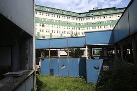 El viejo Hospital General será demolido.