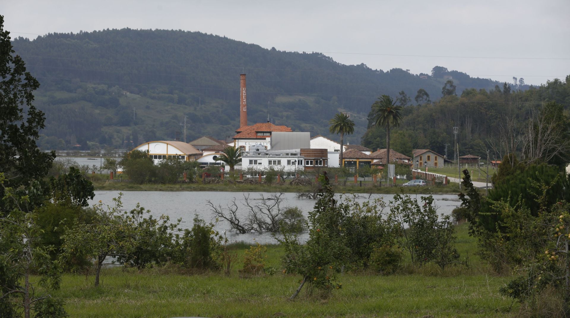 Las consecuencias de las mareas vivas en Asturias: inundaciones y fuerte oleaje