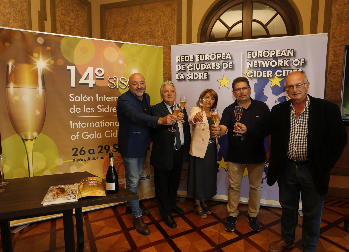 Sidras de Gala will bring together one hundred wineries from four continents. “We are only missing Australia”