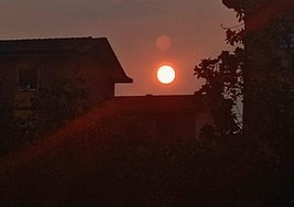 Las imágenes de un 'oscuro' amanecer en Asturias