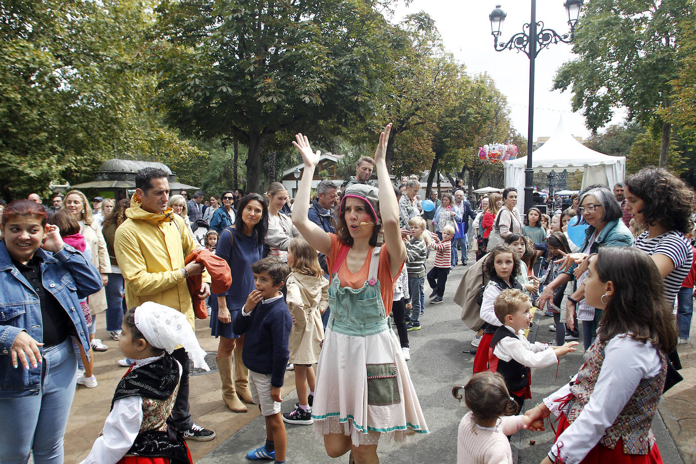 Reparto del bollo en Oviedo