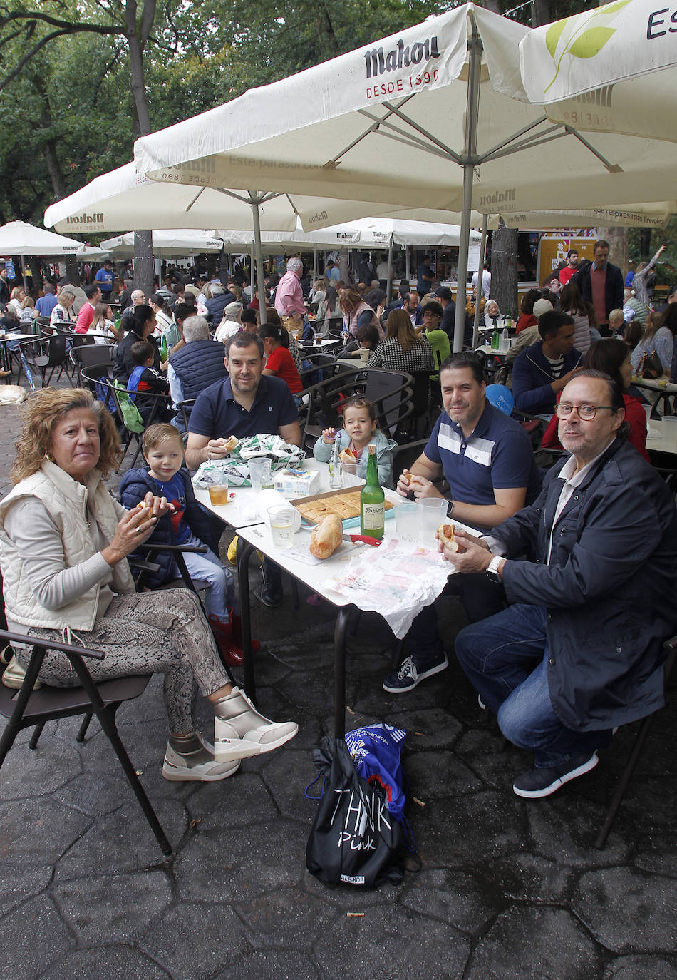 Reparto del bollo en Oviedo