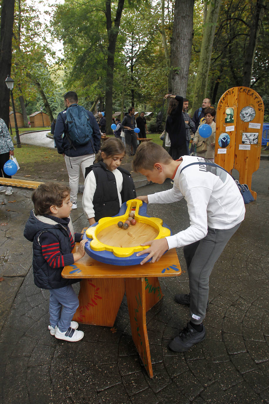 Reparto del bollo en Oviedo