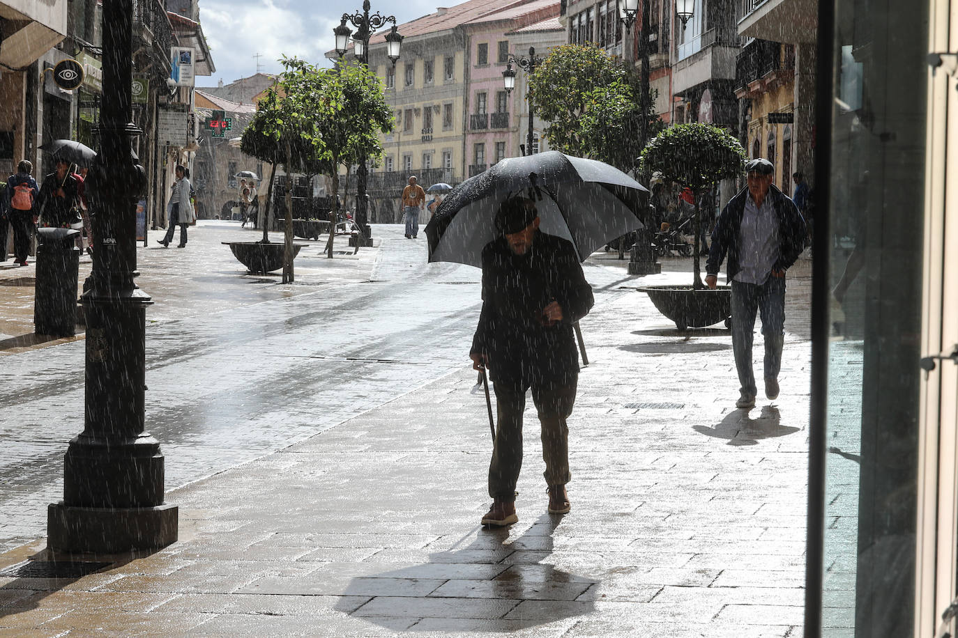 El paso de Aitor por Asturias, en imágenes