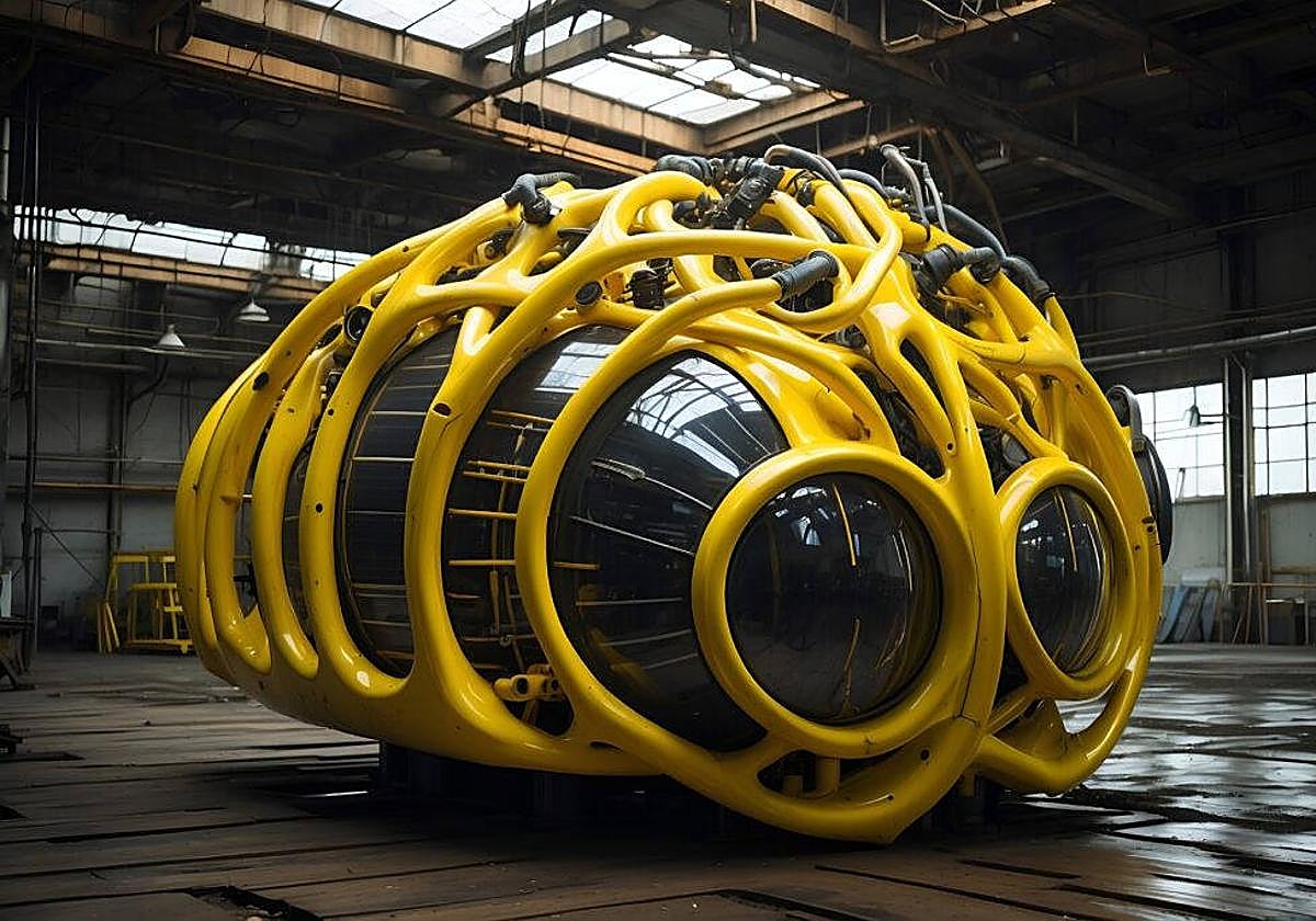 El arte efímero baja a la mina