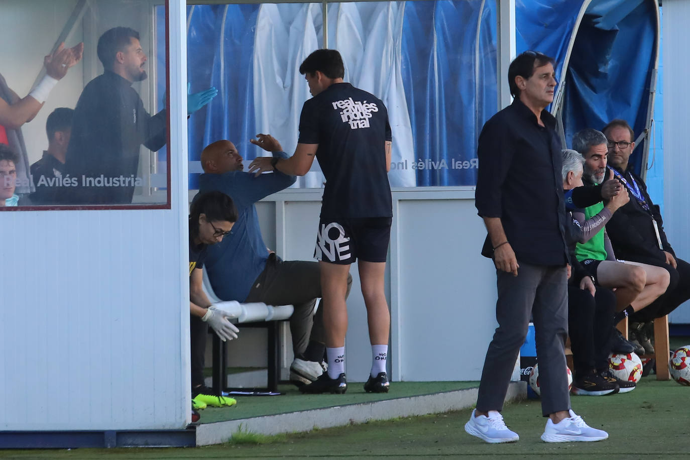 Las mejores imágenes del Real Avilés - Laredo